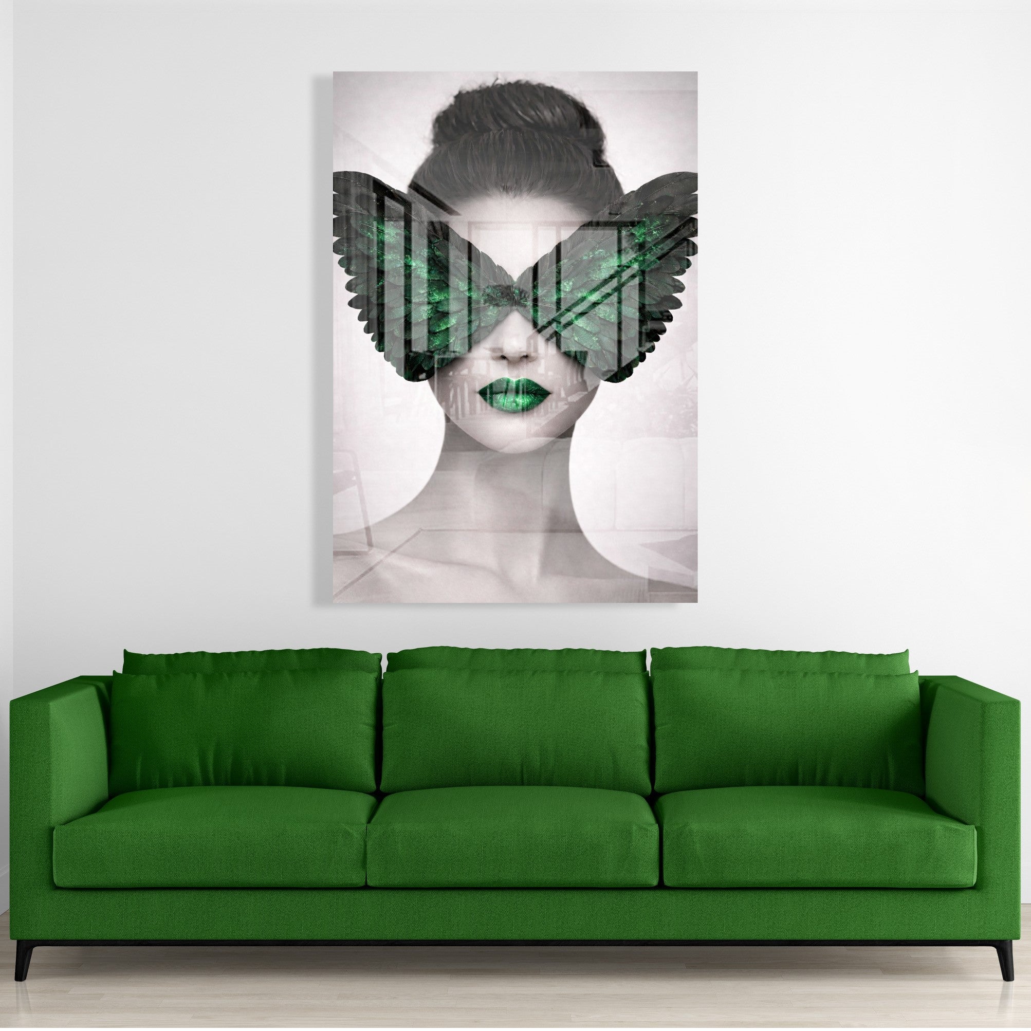Unspoken Wings (Acrylic Glass Art)