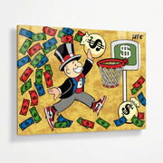 Money Dunk Landscape (Acrylic Glass art)