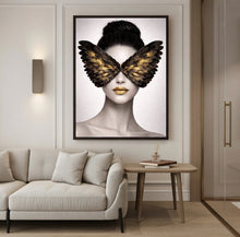 Unspoken Wings (Framed Canvas)