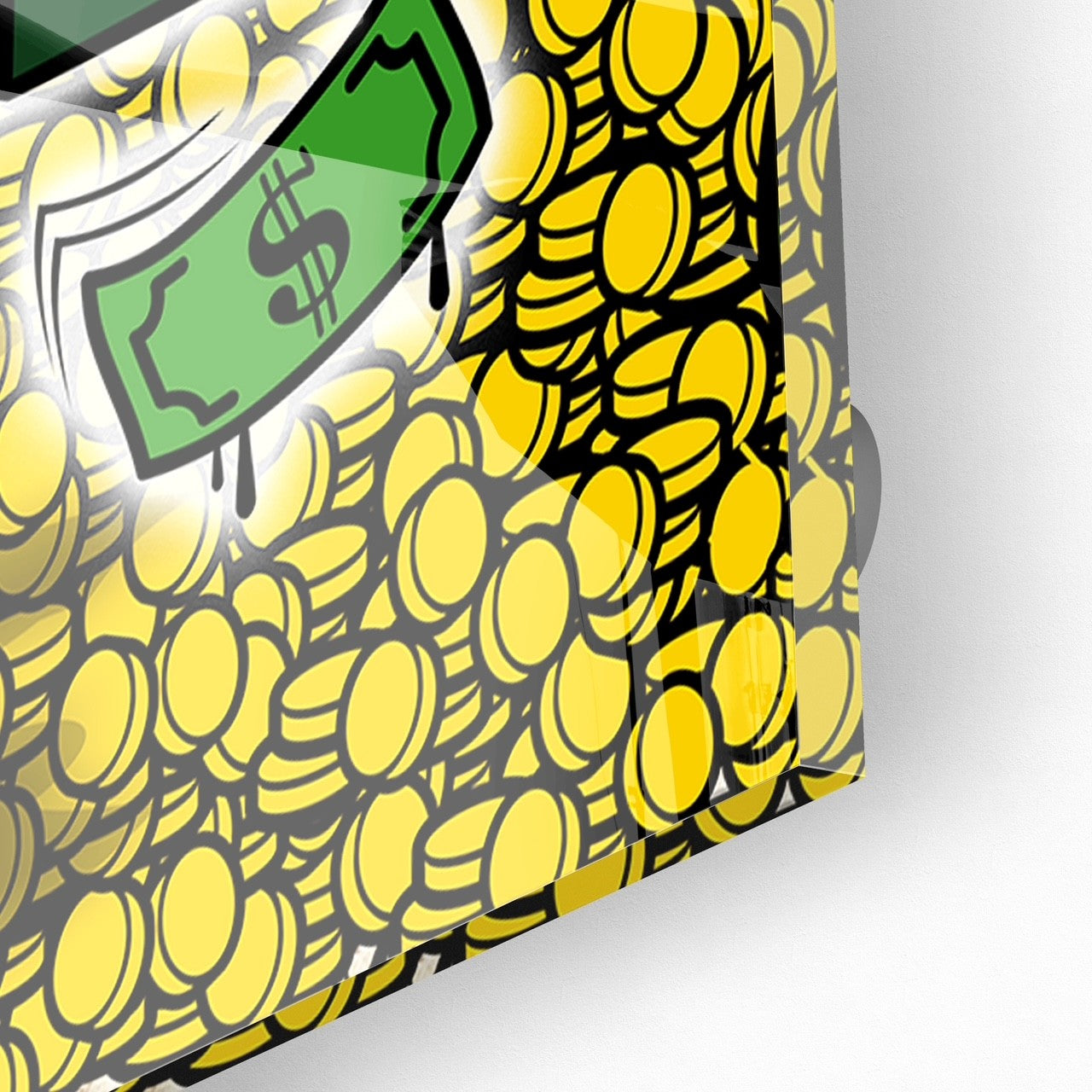 Time & Money (Acrylic Glass Art)