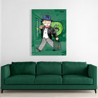 Mr Time Is Money (Acrylic Glass Art)
