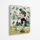 Time & Money (Acrylic Glass Art)