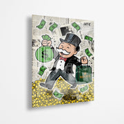 Time & Money (Acrylic Glass Art)