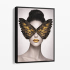 Unspoken Wings (Framed Canvas)