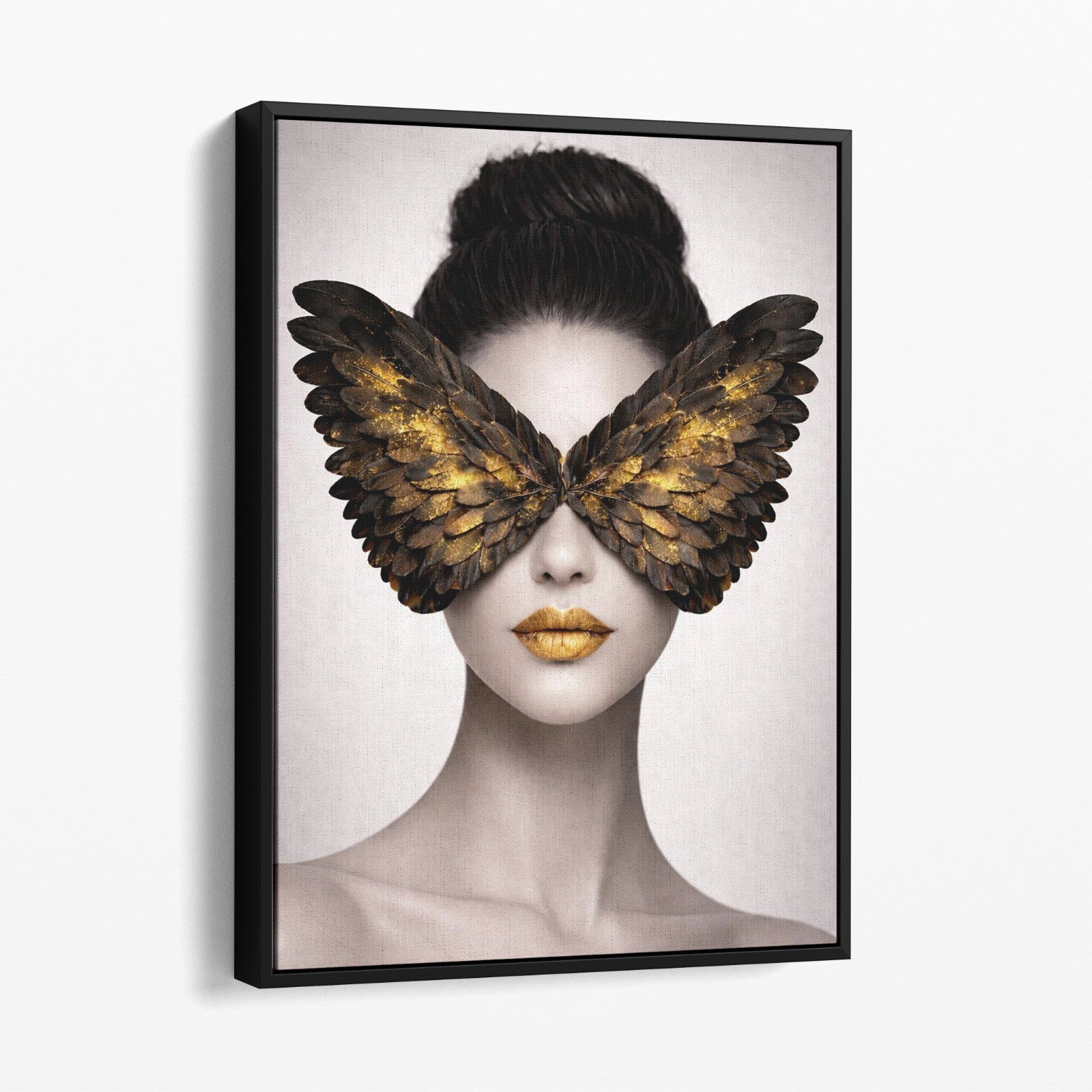 Unspoken Wings (Framed Canvas)