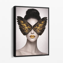 Unspoken Wings (Framed Canvas)