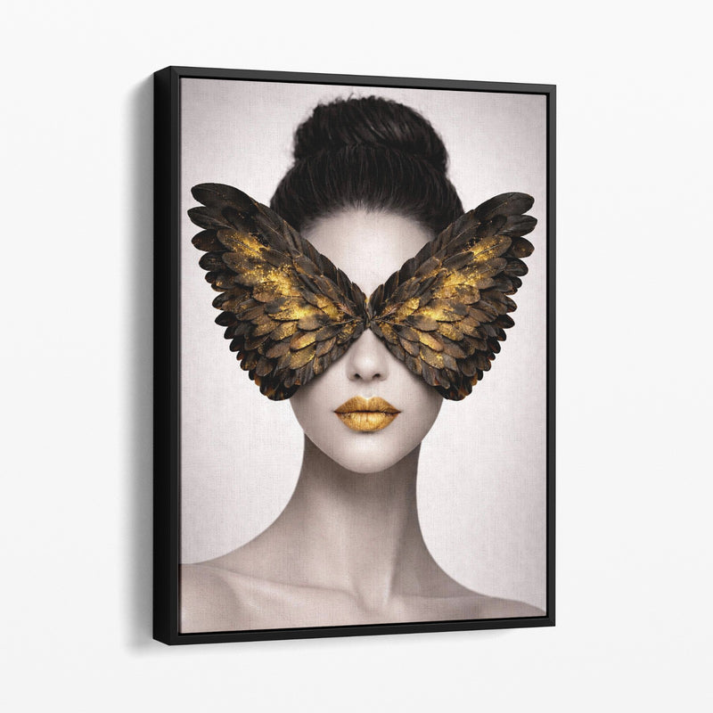Unspoken Wings (Framed Canvas)
