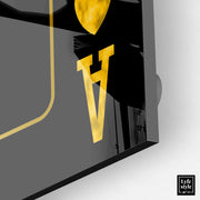 Ace Of Spades Gold (Acrylic Glass art)