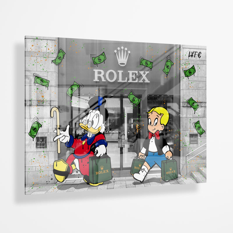 The Luxury Heist  (Acrylic Glass art)