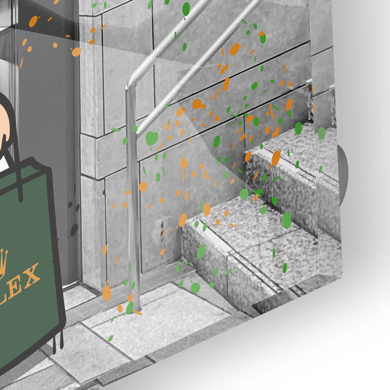 The Luxury Heist  (Acrylic Glass art)