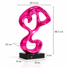 Abstract Ribbon Sculpture