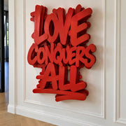 Love Conquers all (3D wall art)