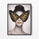 Unspoken Wings (Framed Canvas)