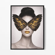 Unspoken Wings (Framed Canvas)