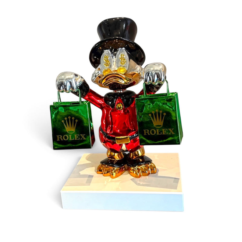 Red Edition 'Shopaholic' Duck