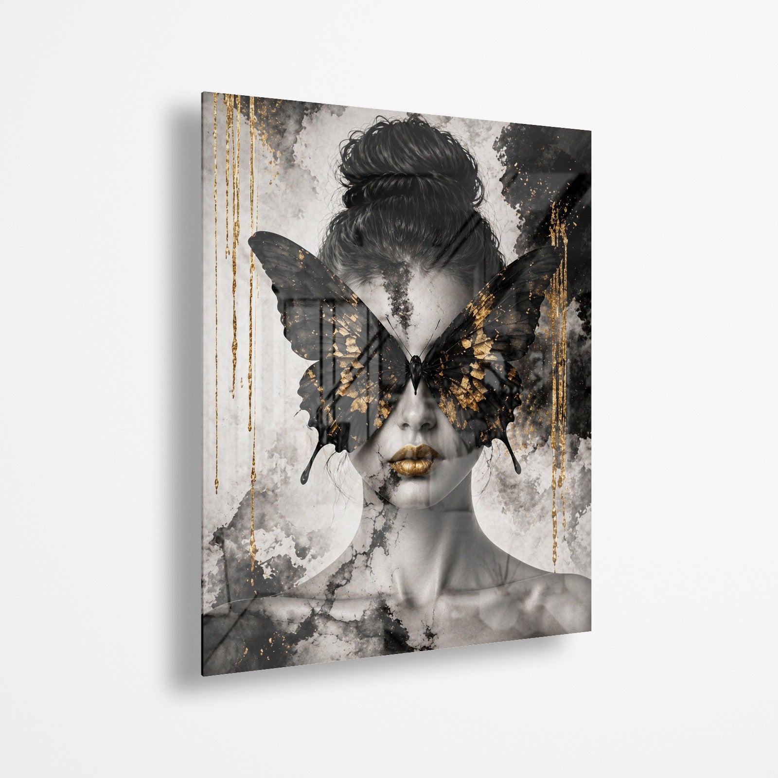 Glided Rebirth (Acrylic Glass Art)