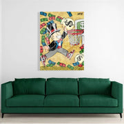 Money Dunk (Acrylic Glass art)