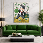 Time & Money (Acrylic Glass Art)