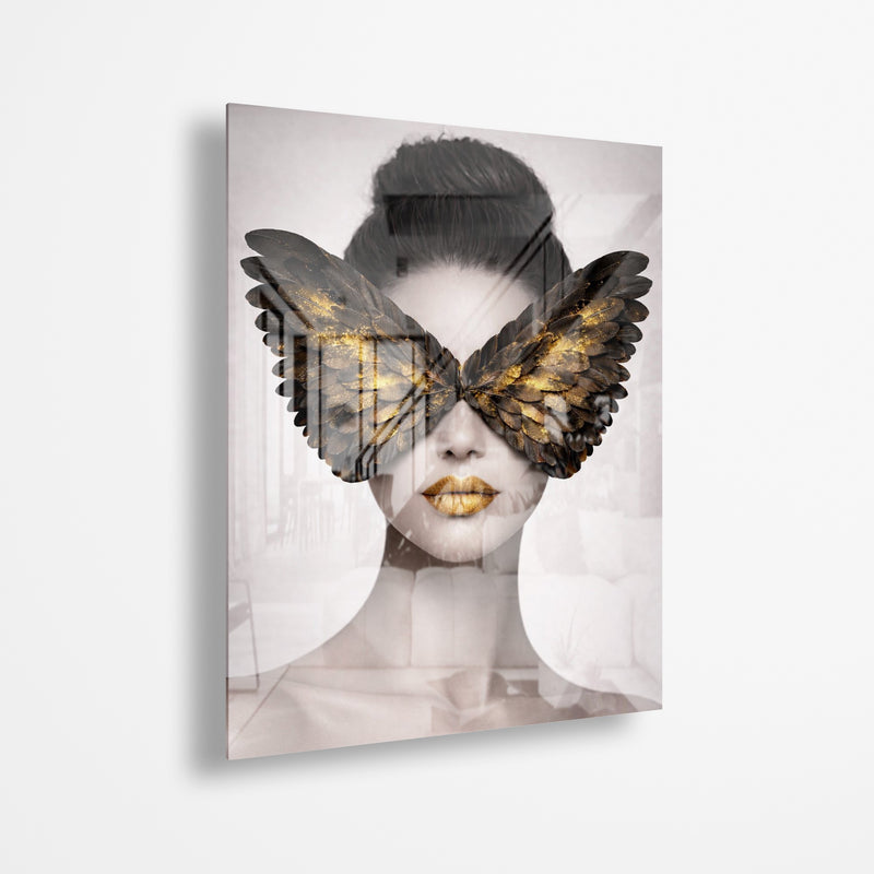 Unspoken Wings (Acrylic Glass Art)