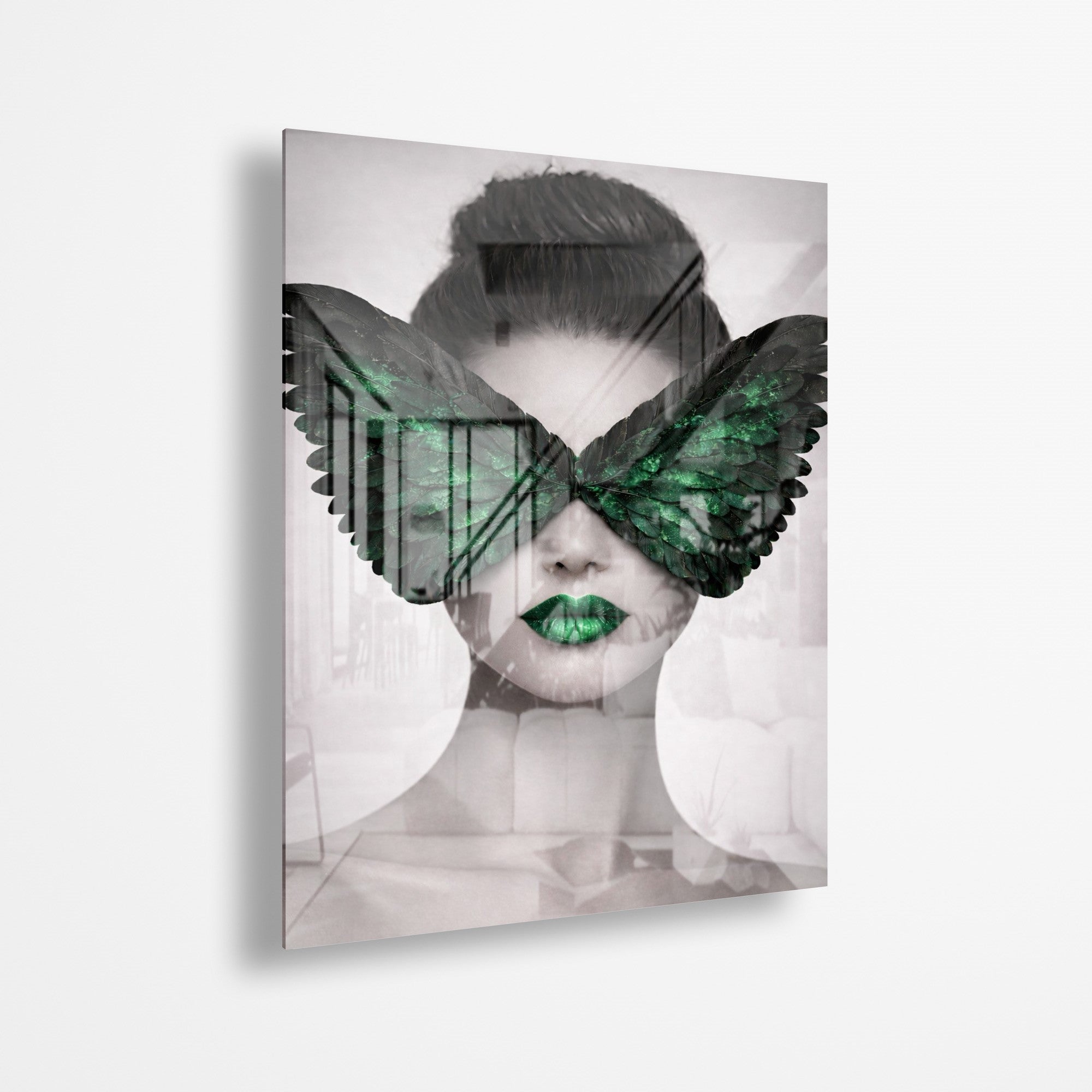 Unspoken Wings (Acrylic Glass Art)