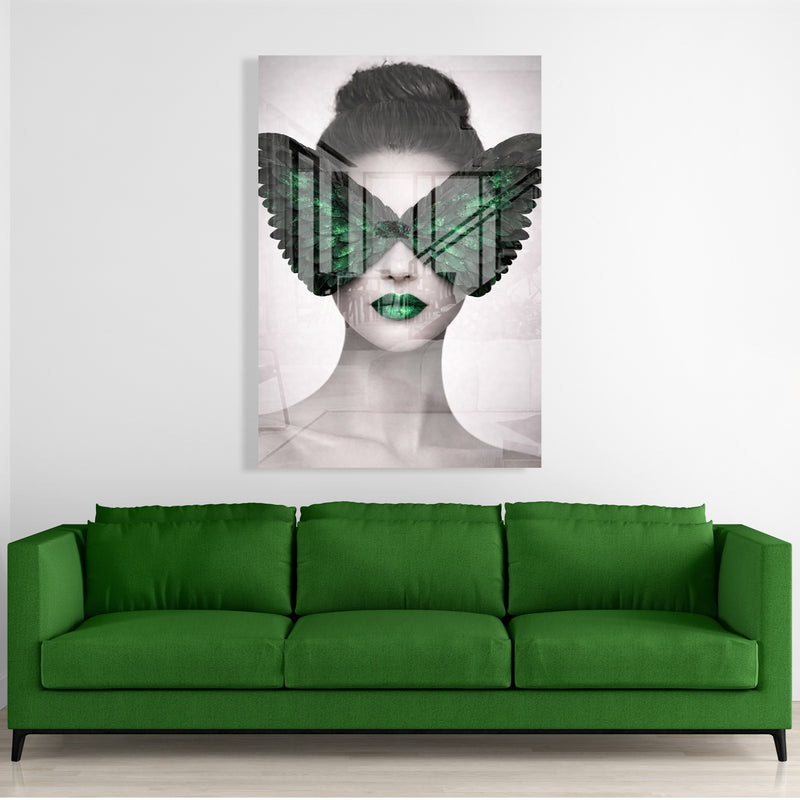 Unspoken Wings (Acrylic Glass Art)