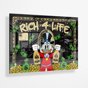 Rich 4 Lyfe (Acrylic Glass art)