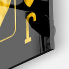 Jack Of Spades Gold (Acrylic Glass art)