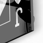 Jack Of Spades Silver (Acrylic Glass art)