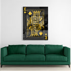 King Of Spades Gold (Acrylic Glass art)