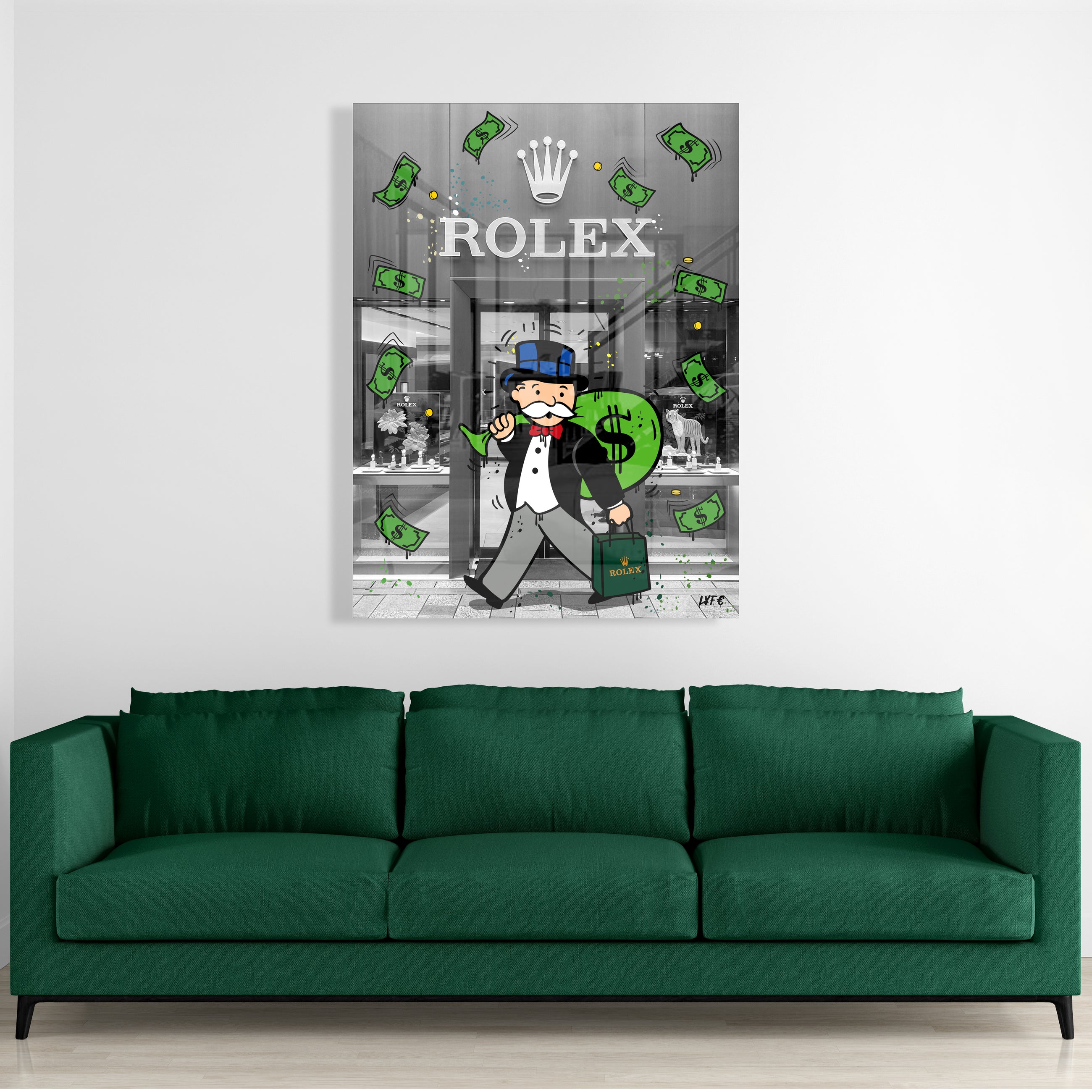 No Waiting List (Acrylic Glass art)