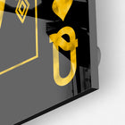 Queen Of Spades Gold (Acrylic Glass art)