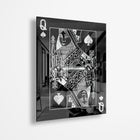 Queen Of Spades Silver (Acrylic Glass art)