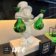 Money Bags Duck (white / green)