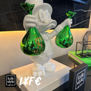 Money Bags Duck (white / green)
