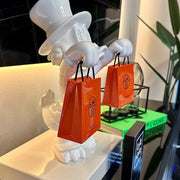 Blanco Edition ‘Shopaholic' Duck